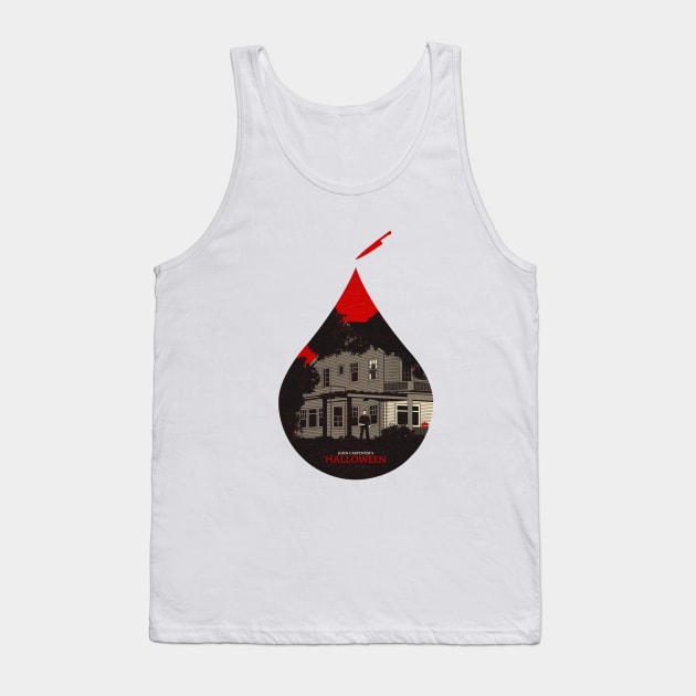 Horror Icons: Halloween Tank Top by William Henry Design